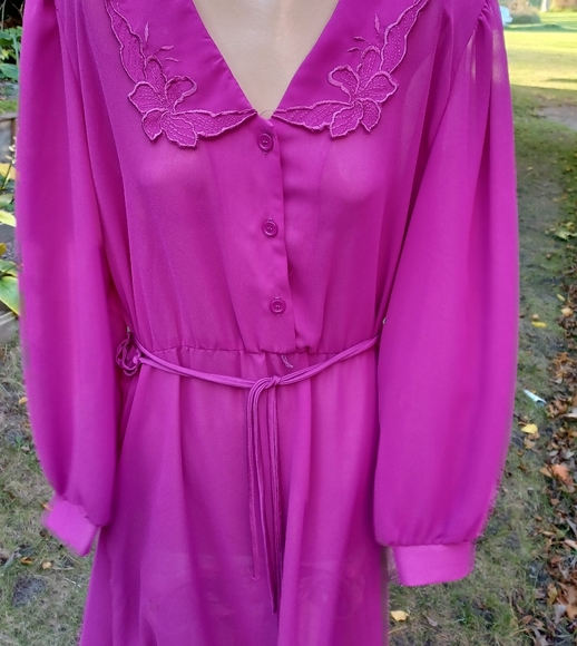 Vintage sheer dress - Picture 2 of 9